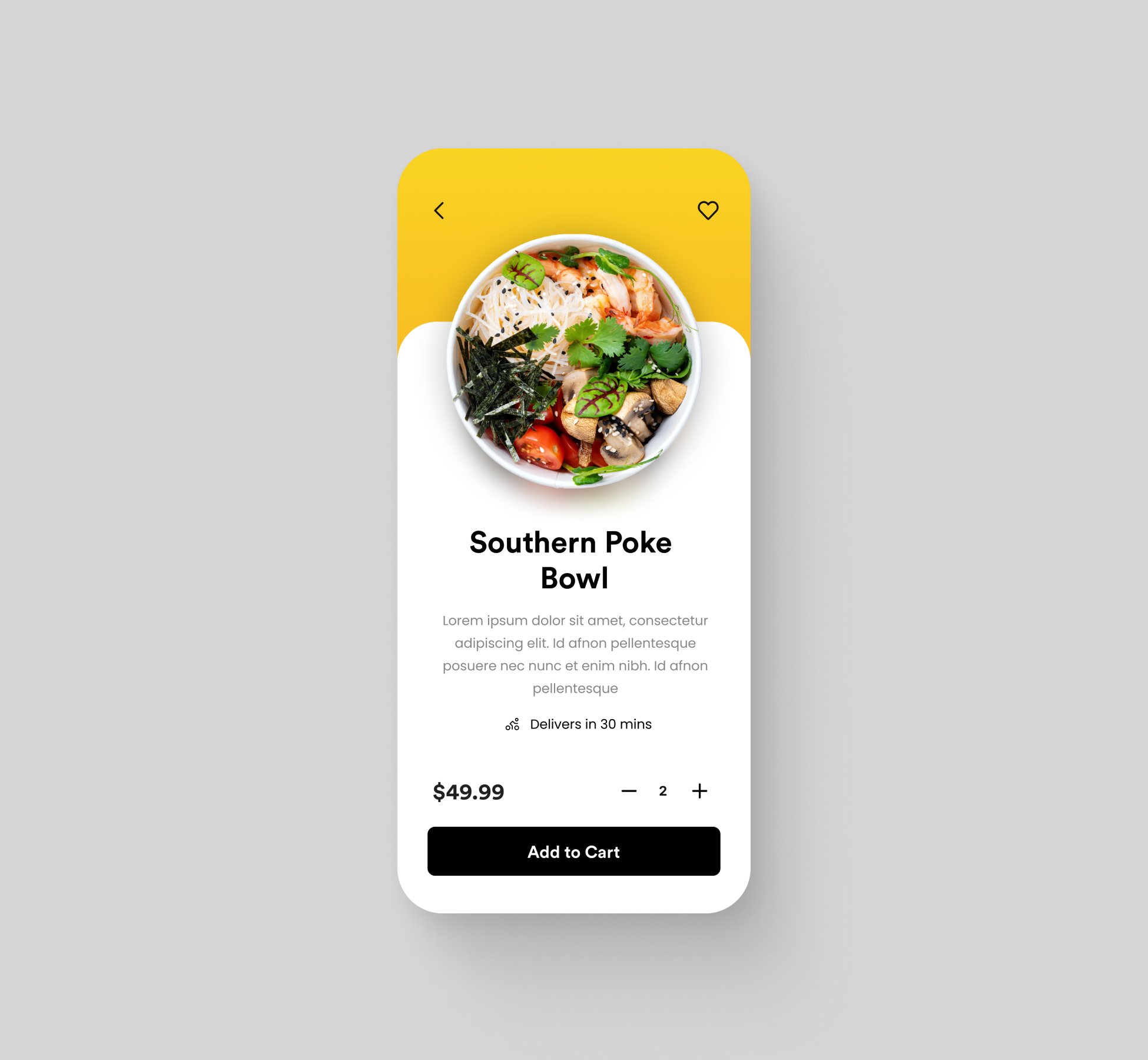 Food delivery app 2